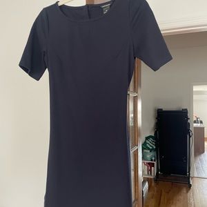 Club Mónaco short navy cocktail dress.